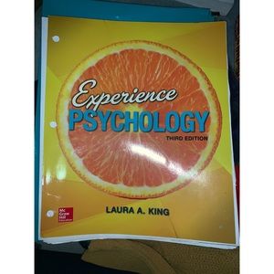 Experience Psychology Third Editon